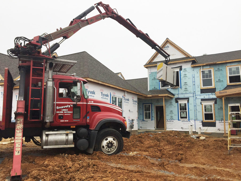 Boom Truck Delivery